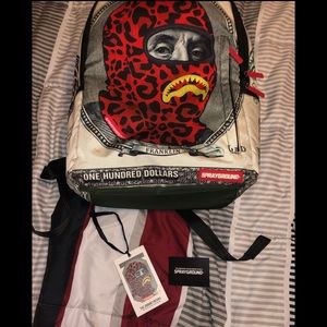Spray ground Ski Mask 100 Dollar Bag